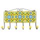 Turquoise Sunflower Ceramic Tiles Hook Online